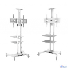 ONKRON TS1552 White 2 полки для AV в комплекте