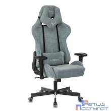 Кресло игровое Бюрократ VIKING KNIGHT LT28 FABRIC серо-голубой крестовина металл [1372998]