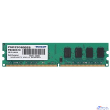 Patriot DDR2 DIMM 2GB (PC2-6400) 800MHz PSD22G80026