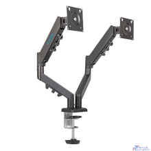 Kromax OFFICE-14 черный 15"-32" макс.10кг настольный поворот и наклон