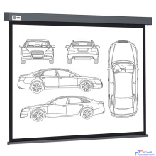 Экран Cactus Wallscreen CS-PSW-168X299-SG,  299х168 см, 16:9,  настенно-потолочный серый