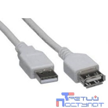 Rexant (18-1116) Кабель шт. USB-A – гн. USB-A, 2,4А, 3м, ПВХ, серый