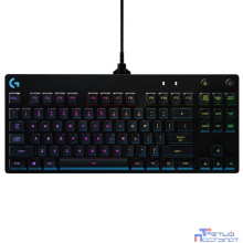 920-009393 Logitech Клавиатура Gaming Pro механическая черный USB оригинальная заводская гравировка RU/LAT