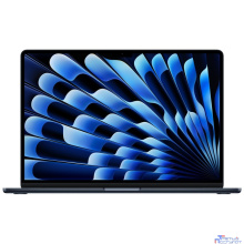 Apple MacBook Air 15-inch 2024 [MW1L3LL/A] (КЛАВ.РУС.ГРАВ.) Midnight 15.3" Liquid Retina {(2880x1864) M4 8C CPU 10C GPU/16GB/256GB SSD/рекоменд.переходник 1979059/1991284} (A3241)