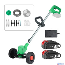 Триммер-газонокосилка аккумуляторный ZITREK GreenCut 20 Pro (20В, Li-ion аккумулятор 2шт, колеса)
