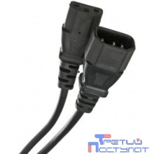 Telecom  TE001-CU0.75-3M Кабель UPS - устройство 220V (IEC-320-C13/C14) <VDE>3G0,75mm2 ,3,0m, медь,Telecom <TE001-CU0.75-3M>
