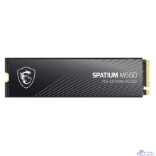 Твердотельный накопитель SSD MSI M.2 2280 2TB SPATIUM M560 Client SSD S78-440Q940-P83, PCIe Gen4x4 with NVMe, 3D TLC, R/ W 4900/ 4400
