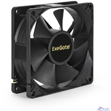Exegate EX283377RUS Вентилятор ExeGate EX08025S3P, 80x80x25 мм, подшипник скольжения, 3pin, 1800RPM, 23dBA