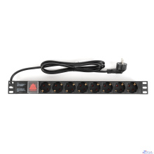 БАСТИОН Rapan-PDU8S-S Блок розеток с выключателем, 220 В, 16 А, 8 розеток Schuko (752)
