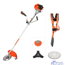 PATRIOT PT 555 XT (1+1) Триммер бензиновый [250106231] { 52сс; 3.0 л.с.; катушка Comfort с быстрой заправкой; 3-х лопастной и 40-зубый диск; жесткий цельный кованый вал }