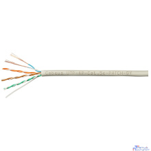 Cabeus UTP-4P-Cat.5e-PATCH-GY Кабель витая пара UTP (U/UTP), категория 5e, 4 пары, (24 AWG), многожильный, PVC нг(А)-LS, серый (305 м)