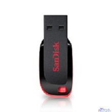 SanDisk USB Drive 64Gb Cruzer Blade SDCZ50-064G-B35 {USB2.0, Black-Red}