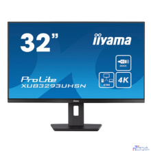 LCD IIYAMA 31.5" XUB3293UHSN-B5 {IPS 3840x2160 75Hz 4ms 350cd 1000:1 10bit(8bit+FRC) HDMI DisplayPort 2xUSB3.0 USB-C(PD 65W) RJ45 2x3W HAS VESA}