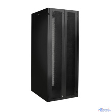 Серверный шкаф напольный RackMann 42 U (600x1000), перед. дверь перфор., зад. стенка перфор., черный