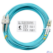 CABEUS FOP-50-LC-SC-10M ШНУР ОПТИЧЕСКИЙ DUPLEX LC-SC 50/125 MM OM3 10М LSZH