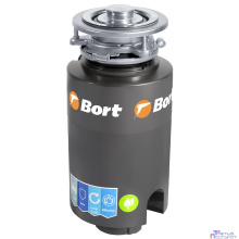 Bort Измельчитель пищевых отходов TITAN 4000 (Control) {Мощность л.с. 0,75 ; 560 Вт; 4,2 кг/мин; 3200 об/мин; 1400 мл; Металл ;набор аксессуаров 5 шт} [93410242]