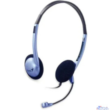 GENIUS HS-02B 535164 {Наушники с микрофоном, регулятор громкости}
