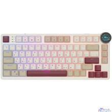 Клавиатура RK N80 беспроводная Rosy Clouds, тактильные свитчи RK Brown