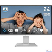 MSI PRO 24" MP2412W белый {VA 1920x1080 100Hz 5ms 16:9 300cd 178/178 HDMI DisplayPort M/M} [9S6-3BA9CH-072]