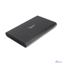 Gembird EE2-U3S-50 Внешний корпус 2.5" чёрный, USB 3.0, SATA, до 2 Тб, алюминий