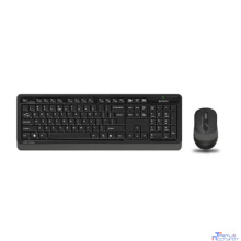 A-4Tech Клавиатура + мышь A4 Fstyler FG1010 GREY клав:черный/серый мышь:черный/серый USB беспроводная [1147570]