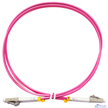 CABEUS FOP-50-OM4-LC-LC-1M ШНУР ОПТИЧЕСКИЙ DUPLEX LC-LC 50/125 MM OM4 1М LSZH