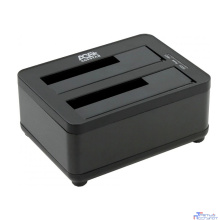 AgeStar 3UBT8 black Док-станция для HDD AgeStar 3UBT8 SATA III пластик/алюминий черный 2.5"/3.5"