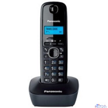 Panasonic KX-TG1611RUH (серый) {АОН, Caller ID,12 мелодий звонка,подсветка дисплея,поиск трубки}