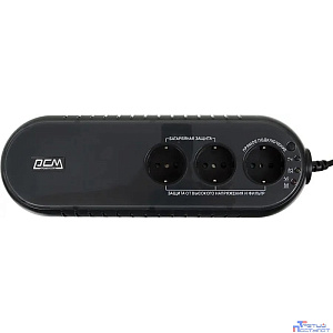 PowerCom WOW-500U ИБП {OffLine, 500VA / 250W, Tower, 3xEURO, USB} (37370)
