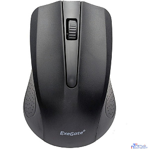 Exegate EX279045RUS Беспроводная мышь ExeGate SR-9023 <black, optical, 3btn/scroll, 1200dpi, USB> Color box