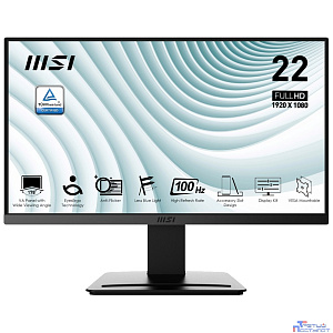MSI PRO 21.5" MP223 {VA 1920x1080 100Hz 1ms  250cd D-Sub HDMI} [9S6-3PB9CH-014]