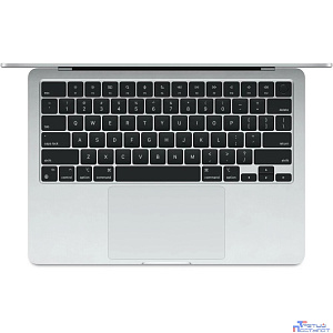 Apple MacBook Air 13-inch 2025 [MW0W3ZA/A] (КЛАВ.РУС.ГРАВ.) Silver 13.6" Liquid Retina {(2560x1600) M4 10C CPU 8C GPU/16GB/256GB SSD/рекоменд.переходник 1991284/11007065} (A3240)
