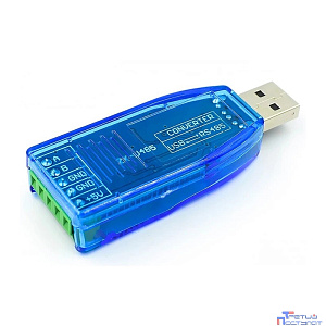 ORIENT UAS-105, адаптер USB Am to RS485, винтовой разъем 5 конт. (WCH CH340, поддерж.Win 8.x/10) (31328)