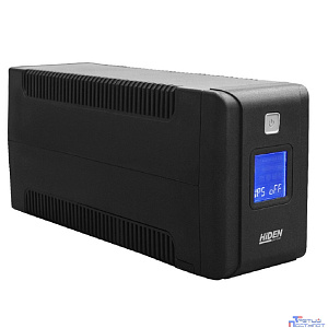 ИБП HIDEN EXPERT ULI800C 800ВА/480Вт {Линейно-интерактивный,4xIEC C13 LCD, USB, встроенный АКБ 1x12B/9Ач }