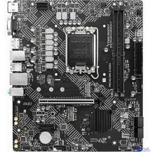 MSI PRO H610M-G DDR4 {Intel H610 LGA1700 2xDDR4-3200 1xPCIex16 4xSATA 1xM.2 HDMI VGA DP / mATX}