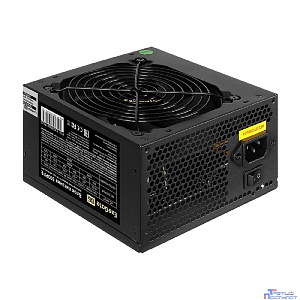Exegate EX260641RUS-S Блок питания 500PPE, ATX, SC, black, APFC, 12cm, 24p+(4+4)p PCI-E, 3*IDE, 5*SATA, FDD + кабель 220V с защитой от выдергивания