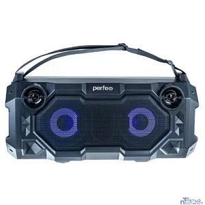 Perfeo ПАС ”BEAR” 36W EQ, MP3 USB-microSD, AUX, FM, JACK, TWS черная + бп микрофон