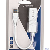 Gembird Сетевой адаптер Ethernet USB 3.0 - Gigabit Ethernet adapter, пластик, белый, RTL8153 (NIC-U11)