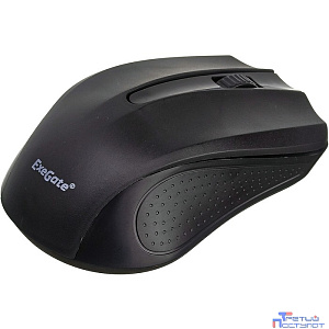 Exegate EX279045RUS Беспроводная мышь ExeGate SR-9023 <black, optical, 3btn/scroll, 1200dpi, USB> Color box