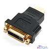 5bites DH1807G Переходник DVI (24+1) F / HDMI M, зол.разъемы