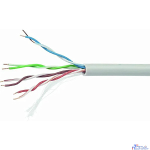 Cablexpert  [UPC-5040E-SOL/100] Кабель UTP кат.5e, 4 пары, 0.40 мм 100м, ССА одножильный