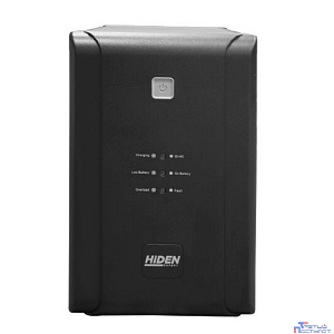 ИБП HIDEN EXPERT ULI1000E 1000ВА/600Вт {Линейно-интерактивный,8xIEC C13 LED, USB, встроенные АКБ 2x12B/7Ач}