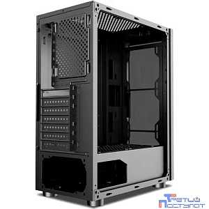 Корпус Formula CL-3301B TG черный , без БП, ATX 1x120 2xUSB2.0 1xUSB3.0 audio bott PSU