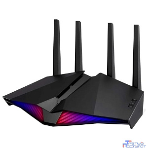ASUS  RT-AX82U Роутер беспроводной  4 LAN,1000 Мбит/с, 4 (802.11n), 5 (802.11ac), 6 (802.11ax), 1 x USB 3.2, 3G, 4G/LTE, IPv6 черный
