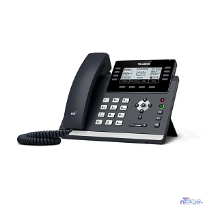 YEALINK SIP-T43U 12 аккаунтов, 2 порта USB, BLF, PoE, GigE, без БП, шт