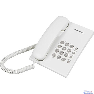 Panasonic KX-TS2350RUW (белый) {повтор номера, регул-ка громкости, кр.на стену}