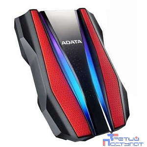 A-Data Portable HDD 1TB HD770G, 2,5" , USB 3.2, противоударный, водонепроницаемый, красный