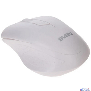 Беспроводная мышь Sven RX-325 Wireless белая (3+1кл. 800-1600DPI, блист)