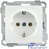 Iek ERB11-K01-16-1 РС11-1-0-Б Розетка с з/к 16А BOLERO белый