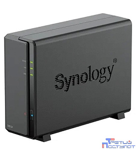 Synology DS124 Сетевое хранилище 1x 2.5" / 3.5", горячая замена, RAID modes: keine, 1x GB-LAN, Веб-сервер, 2x USB3.0, процессор: Quad Core 1.40 GHz, 1 GB ОЗУ